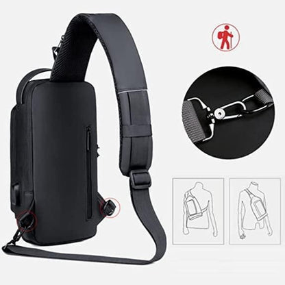🔥Smart Charge Pro USB Anti-Theft Sling Bag