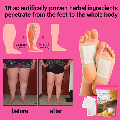🔥 Bee Venom Detox Foot Patches – Buy 1 Get 1