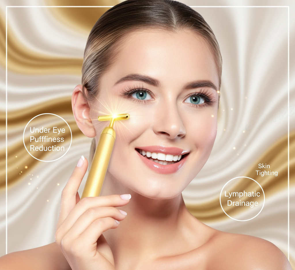 ✨ VibeGold Massager 24K Gold Energy